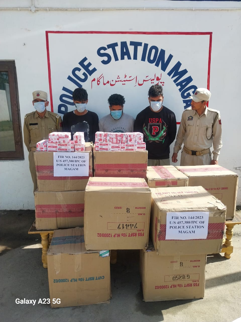 'Police solves burglary case in Budgam within 2 days; 03 arrested'